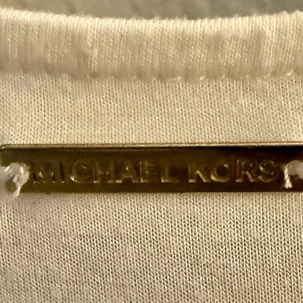 Michael Kors White Layered Tank Top - Picture 3 of 4